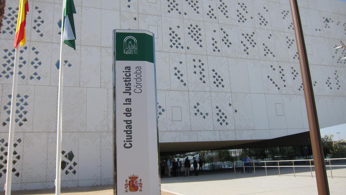 Fachada de la Ciudad de la Justicia de Córdoba en una imagen de archivo.