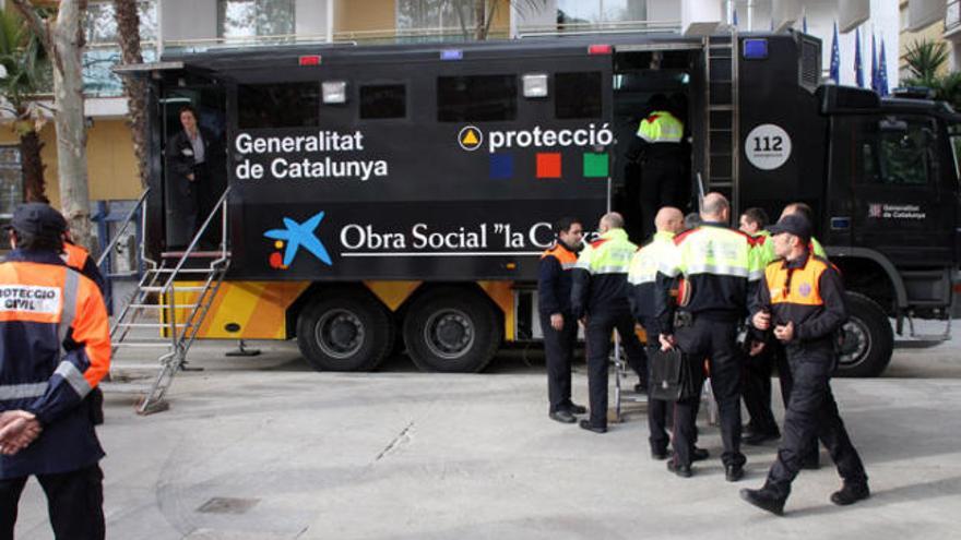 Jornada de treball de Protecció Civil a Lloret