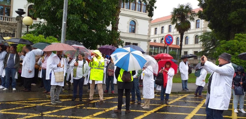 Las imágenes de la huelga de Primaria en Galicia