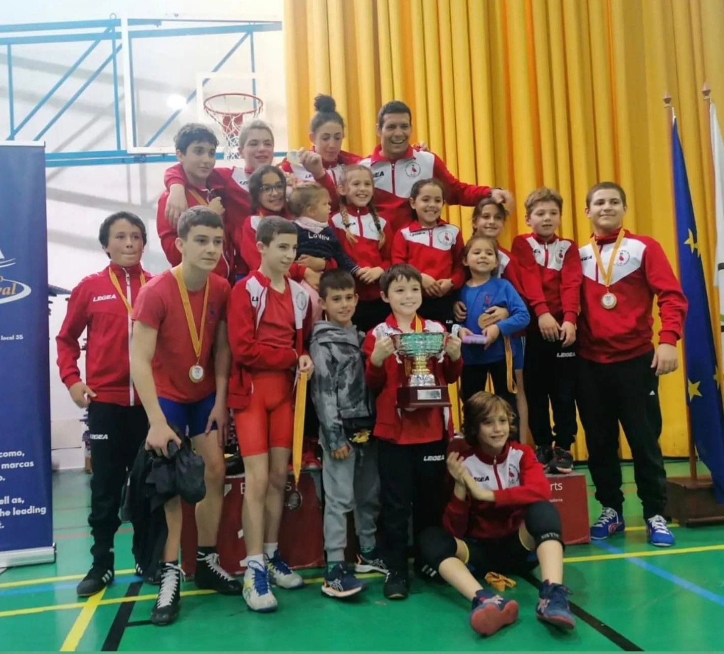 Calvià acogió el Campeonato de Baleares de lucha olímpica de base