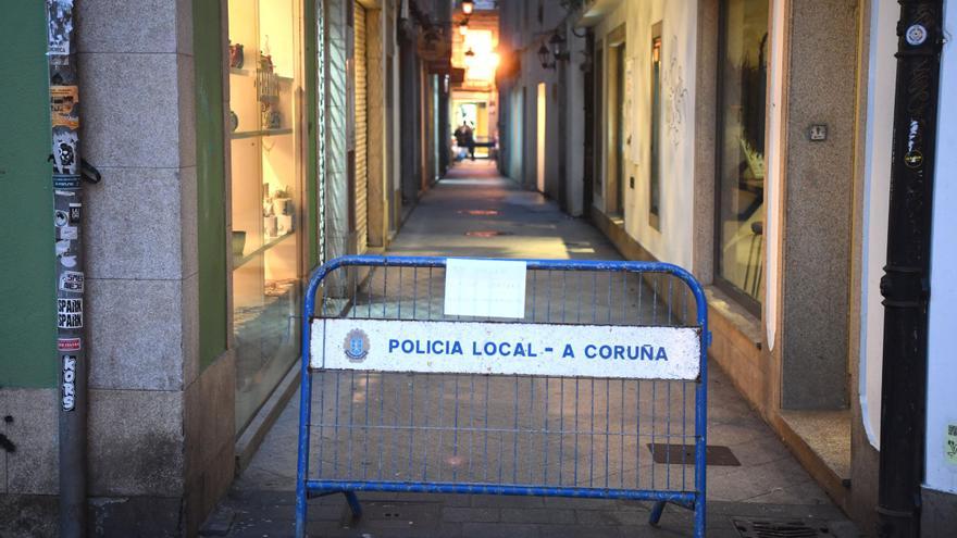 Hielo en A Coruña a la espera de más frío con la borrasca &#039;Filomena&#039;