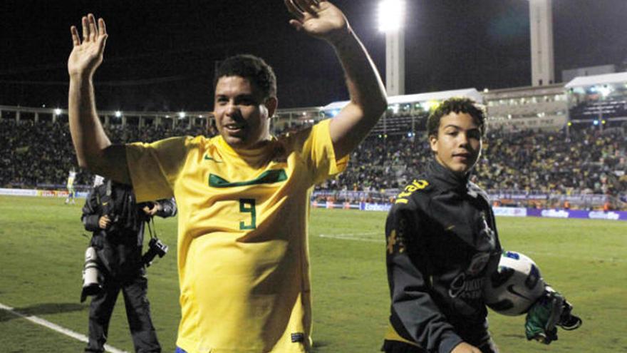 Ronaldo s&#039;acomiada de la &quot;canarinha&quot;