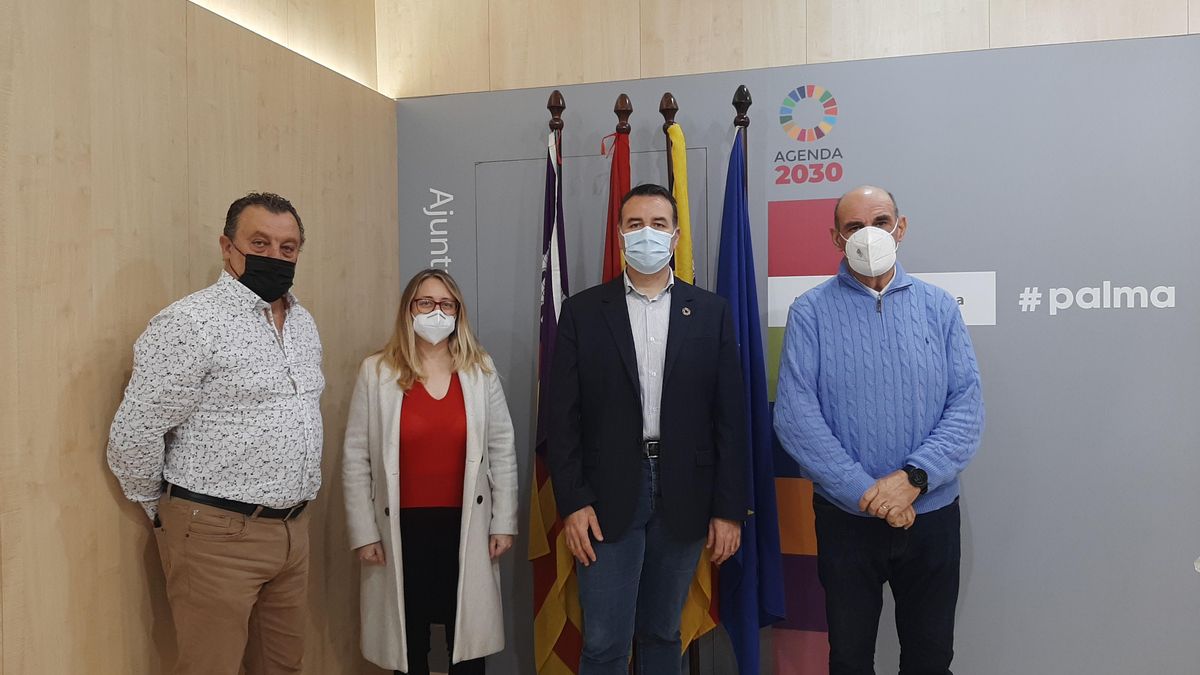 Mateu Bordoy, Irene Nombela, Francesc Dalmau y Gabriel Moragues han explicado el acuerdo.