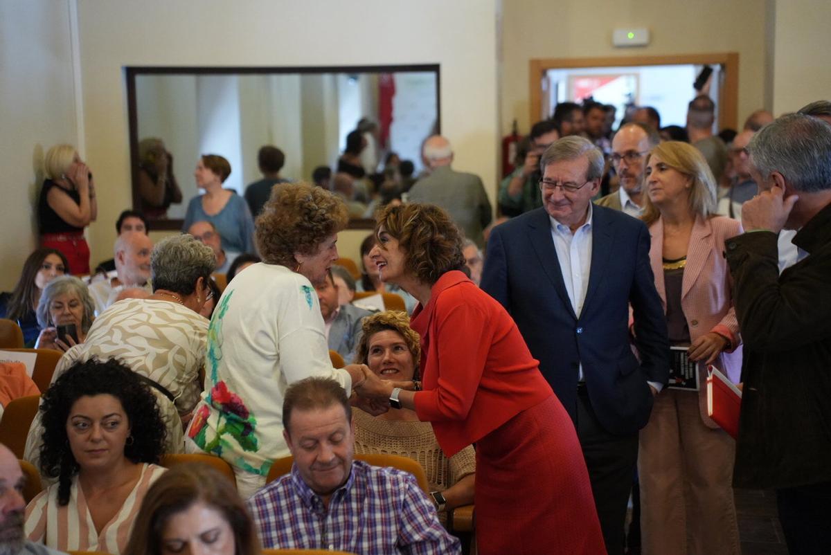 Acto Homenaje a las víctimas sindicalistas de la Guerra y la Dictadura presidido por la vicepresidenta del Gobierno de España María Jesús Montero