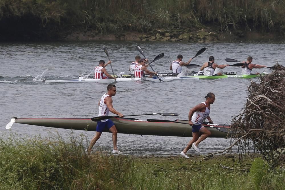 Llamedo y Vázquez vencen en el Descenso del Sella