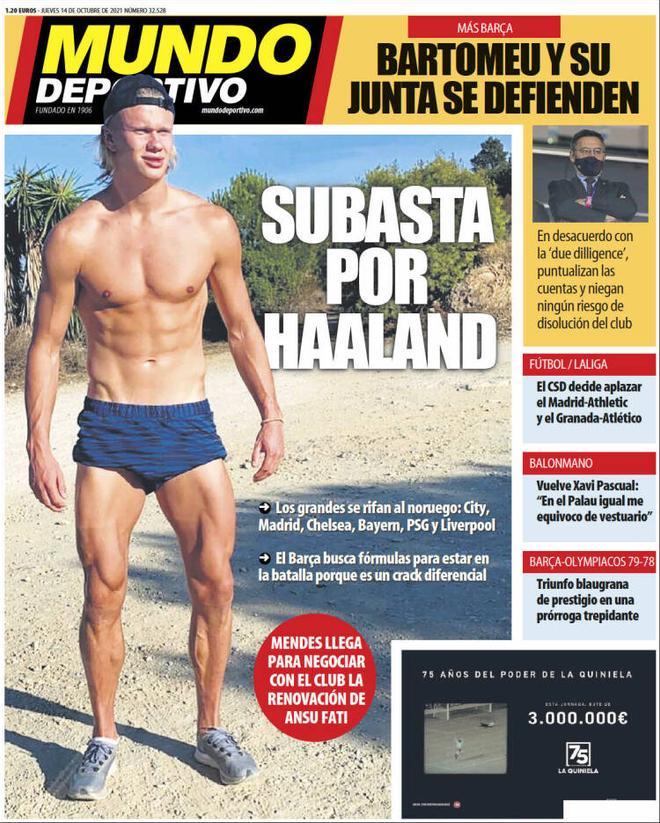 Las portadas de la prensa deportiva de hoy