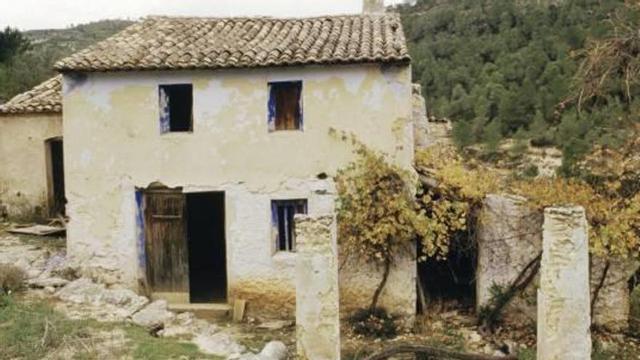 Una de las imágenes de la exposición «Habitar el Caroig».