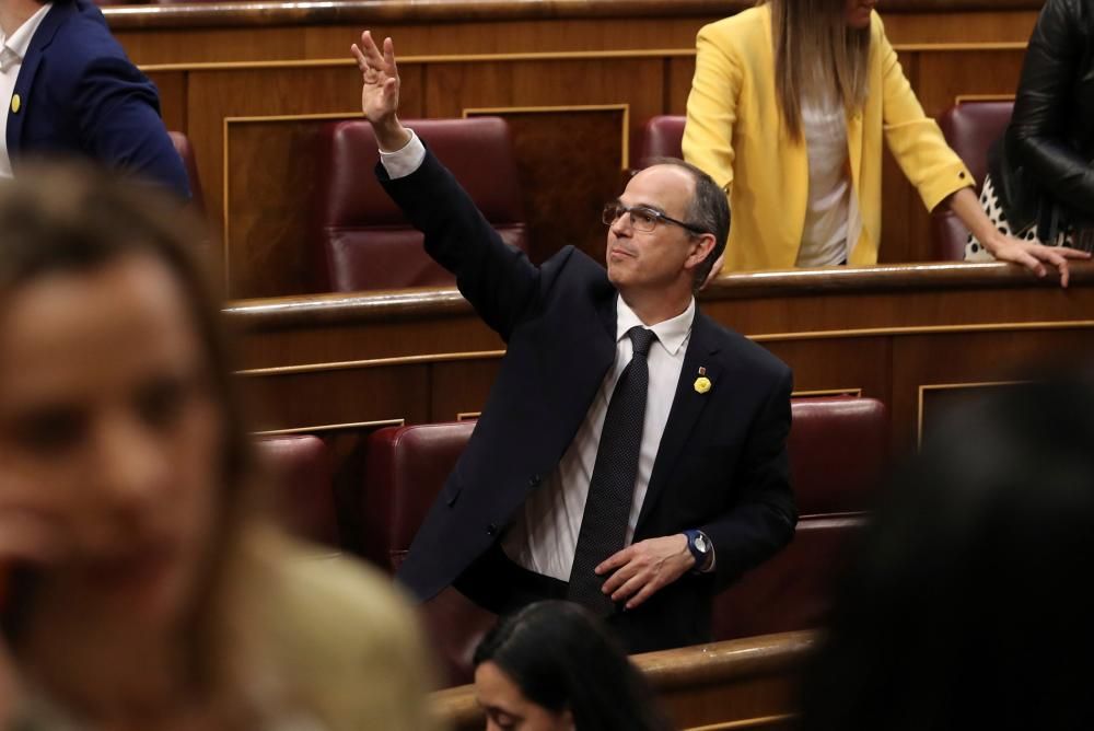 La sessió de constitució de les Corts, en imatges