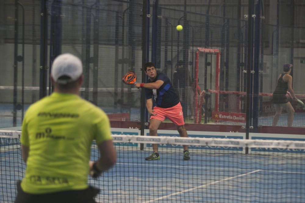 Se vivieron partidos muy intensos en las finales disputadas en Blupadel