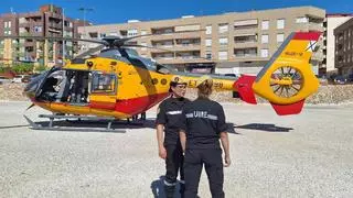 Así se prepara la UME en Callosa d'en Sarrià para afrontar una posible situación de emergencia