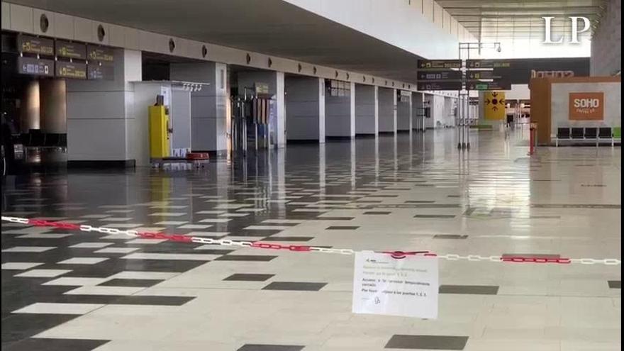 Coronavirus en Canarias | El aeropuerto cierra una terminal