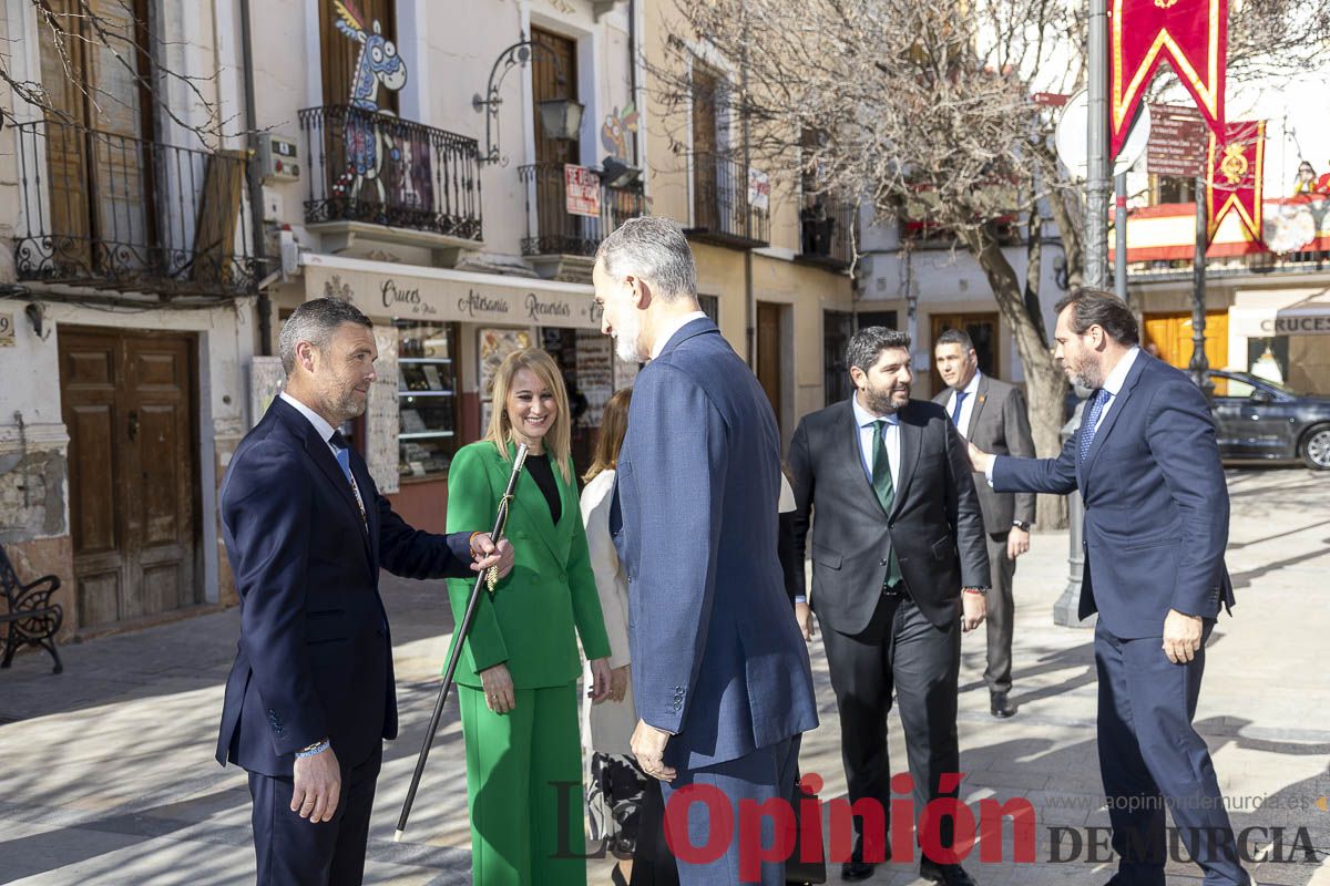 Visita de los reyes de España a Caravaca (Ayuntamiento)
