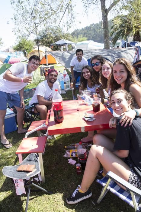 Ambiente previo al día de las piraguas en Ribadesella