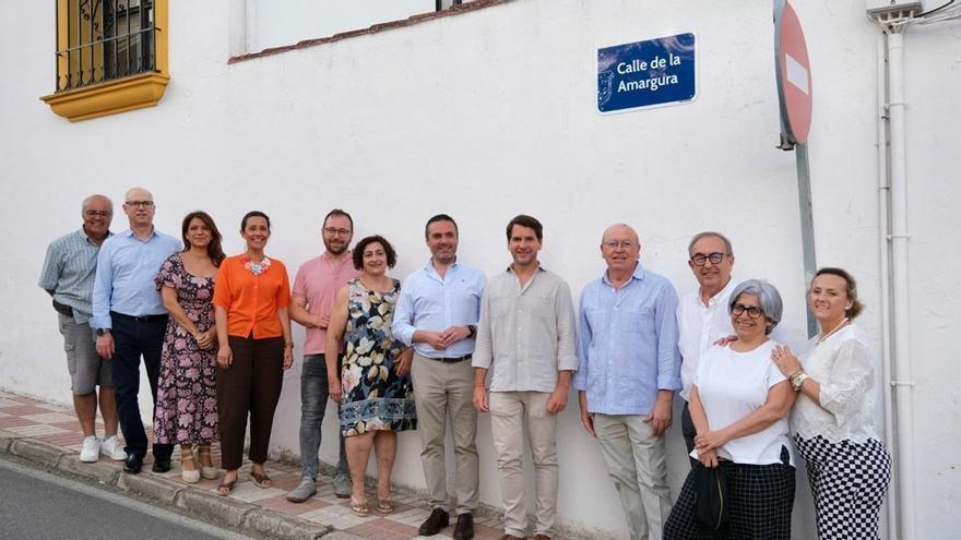 El barrio de Belén en Cabra estrena la calle de la Amargura al inicio de sus fiestas