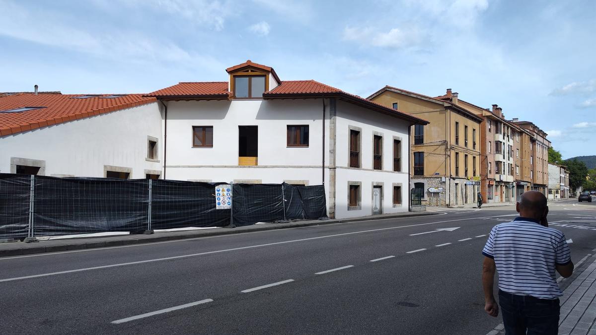 Edificio principal del futuro establecimiento, en la zona de La Cruz.