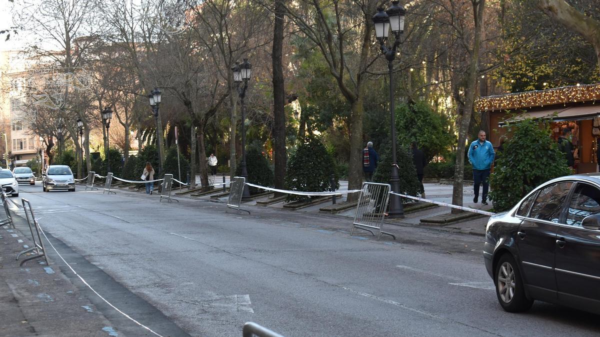 Imagen de Cánovas, con vallas.