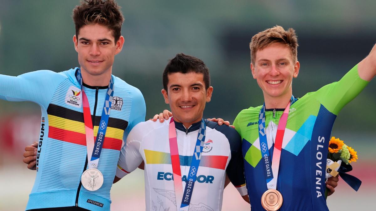Pogacar, bronce en los Juegos Olímpicos de Tokio 2020