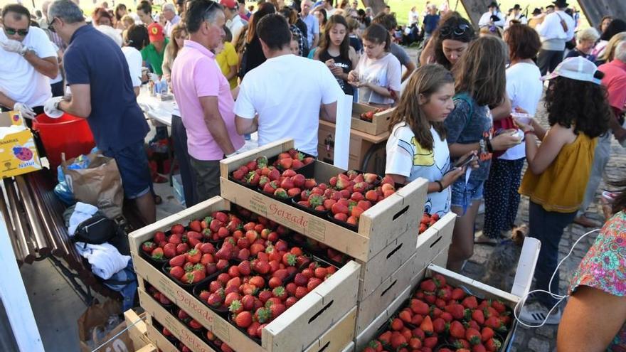 Festa da Fresa en Eirís.