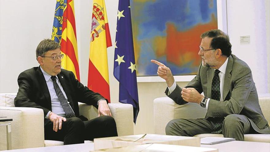 Rajoy convoca la conferencia de presidentes y Puig pide soluciones