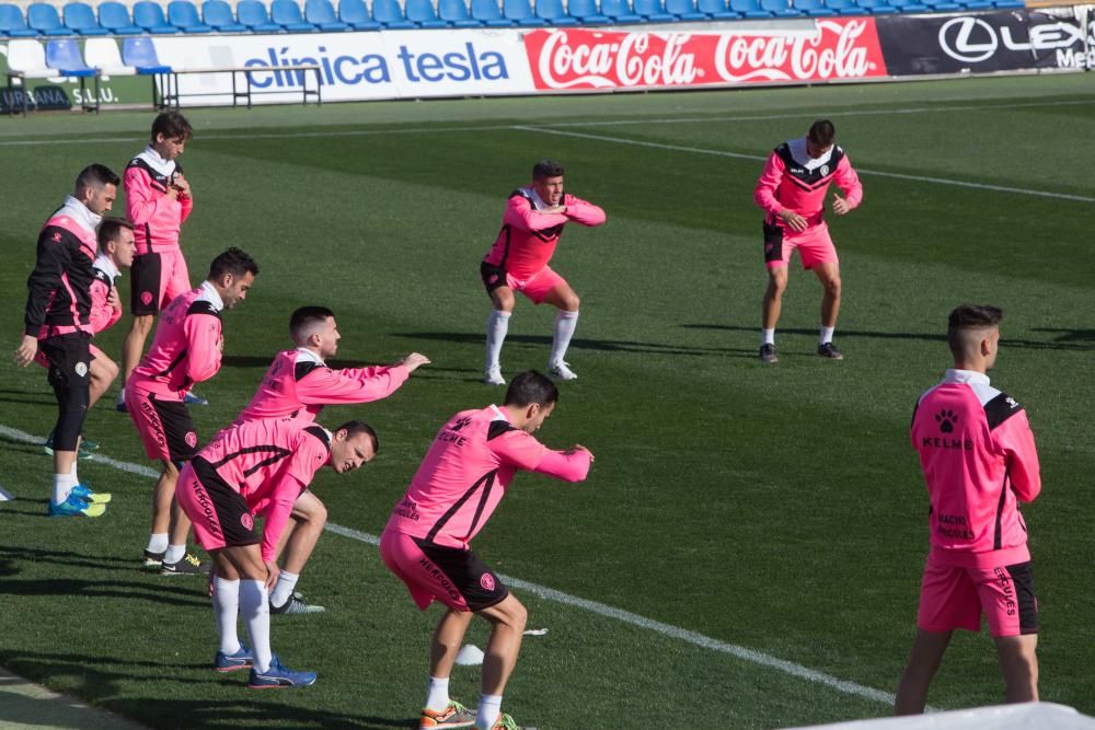 Primer entrenamiento del Hércules de 2018