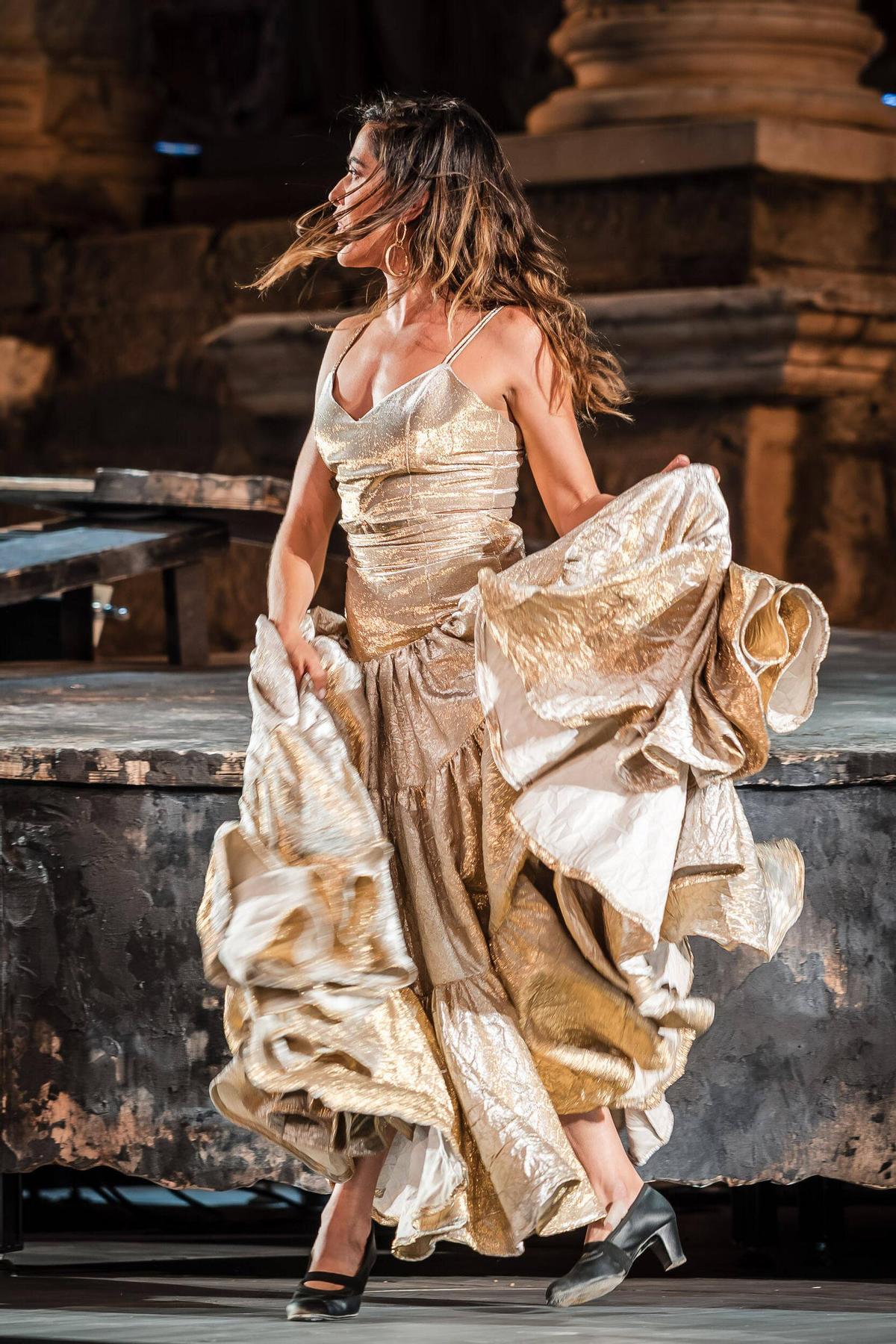 El Teatro Romano de Mérida acoge la puesta en 'Electra' El Teatro Romano de Mérida acoge la puesta en 'Electra'