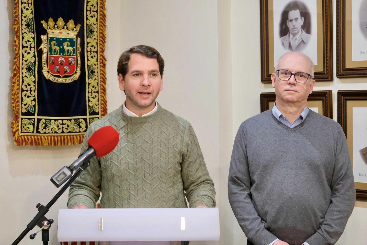 El alcalde y el edil de Hacienda presentan las cuentas para este año 2026.
