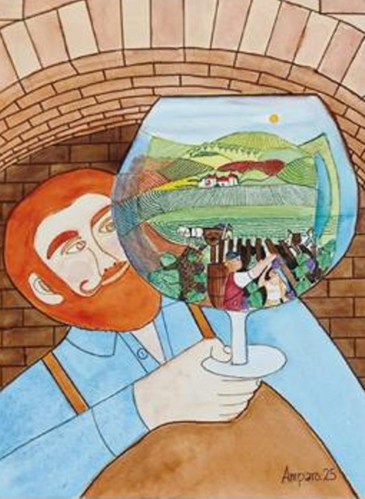 Interpretación de 'El buen vino' de Sylvia H. G.