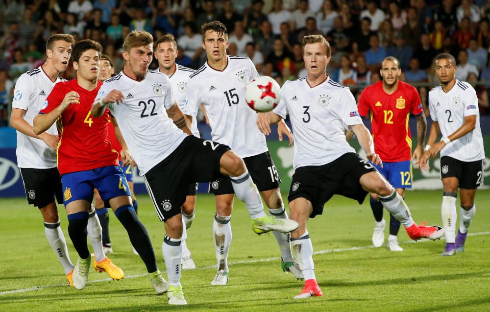 Final del Europeo Sub-21: España - Alemania