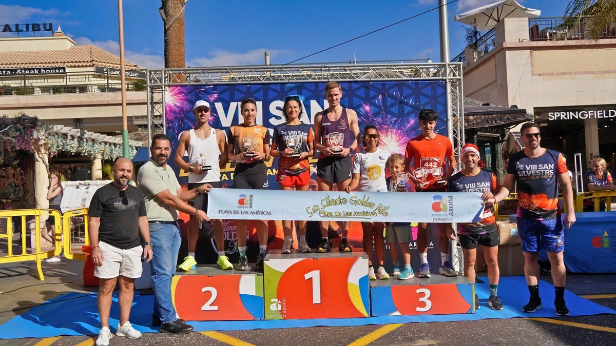Arona San Silvestre Golden Mile de Playa de Las Américas 2024.