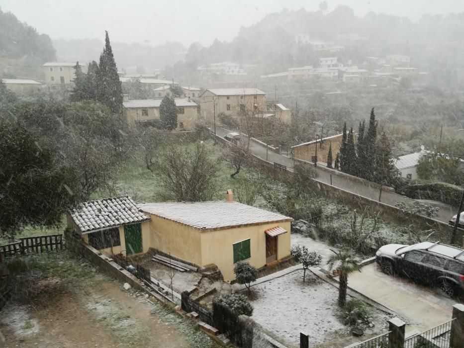 Auch am Samstag schneite es weiter, die Schneefallgrenze sank auf rund 300 Meter.