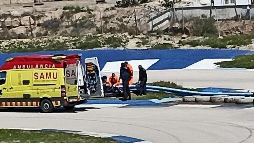 Herido un menor en un accidente de karting en Finestrat