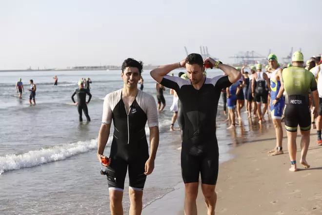 Las mejores imágenes del Mediterránea Triatlón de València
