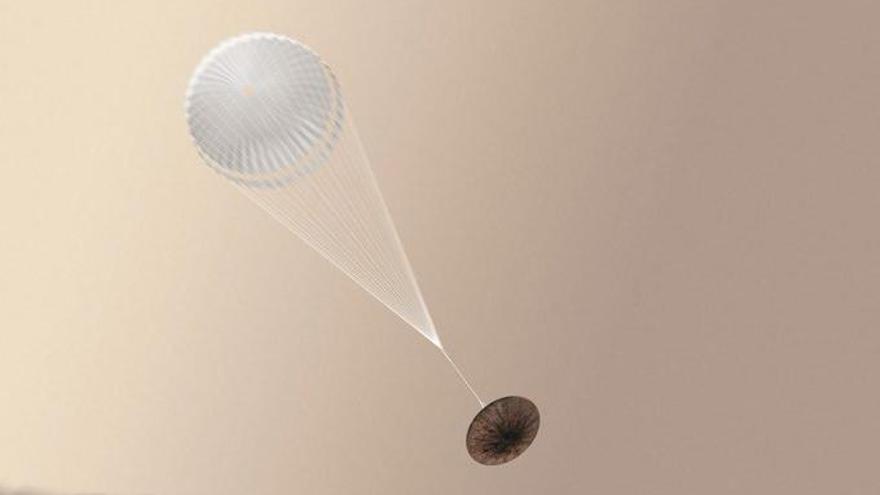 Schiaparelli falló en su aterrizaje en Marte.