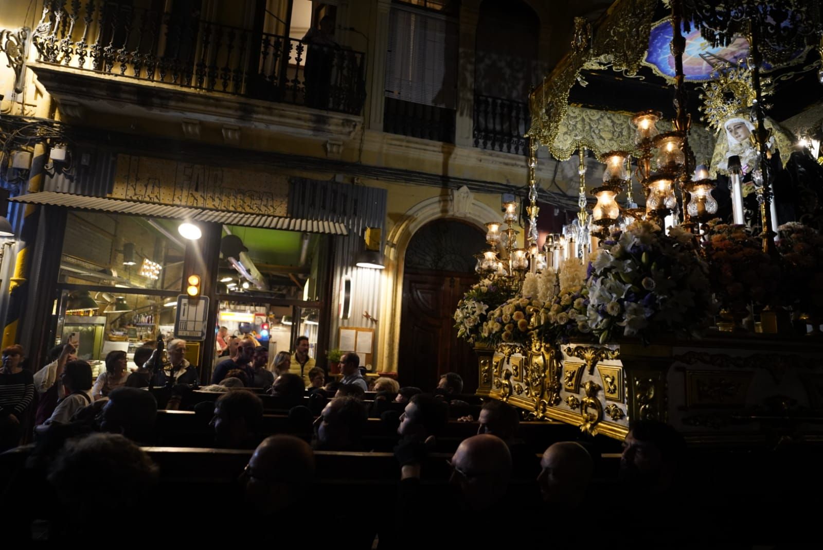 Procesión de la Dolorosa del Grao en la Semana Santa Marinera de València