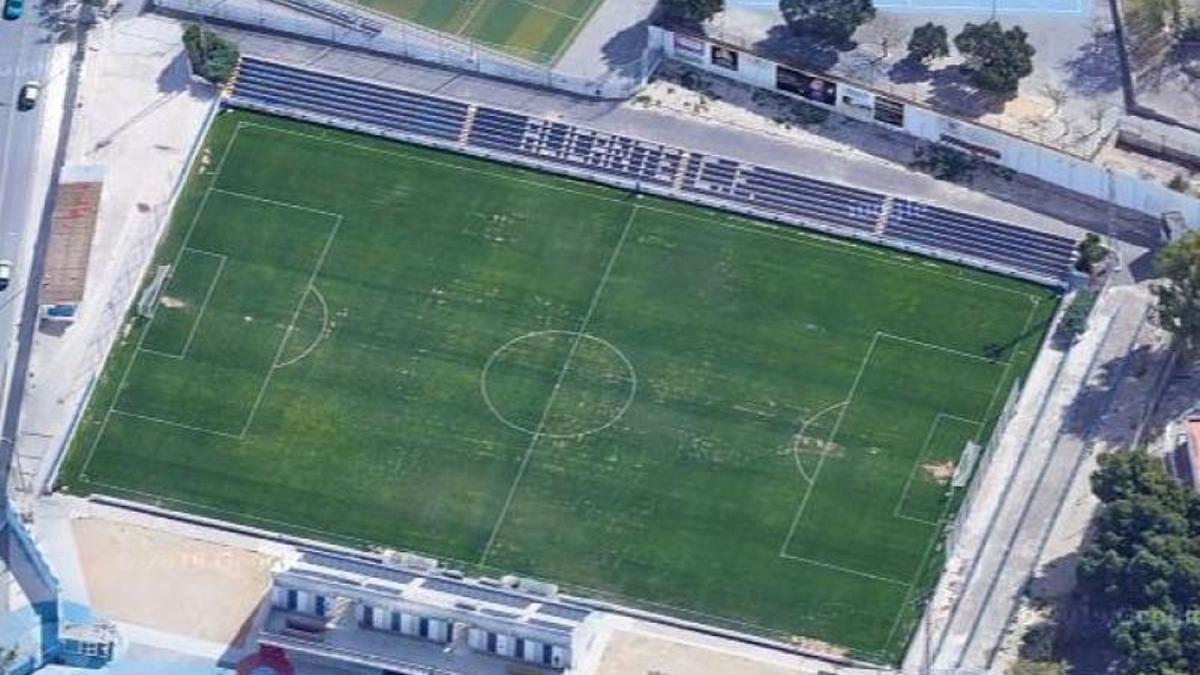 Estadio Antonio Solana.