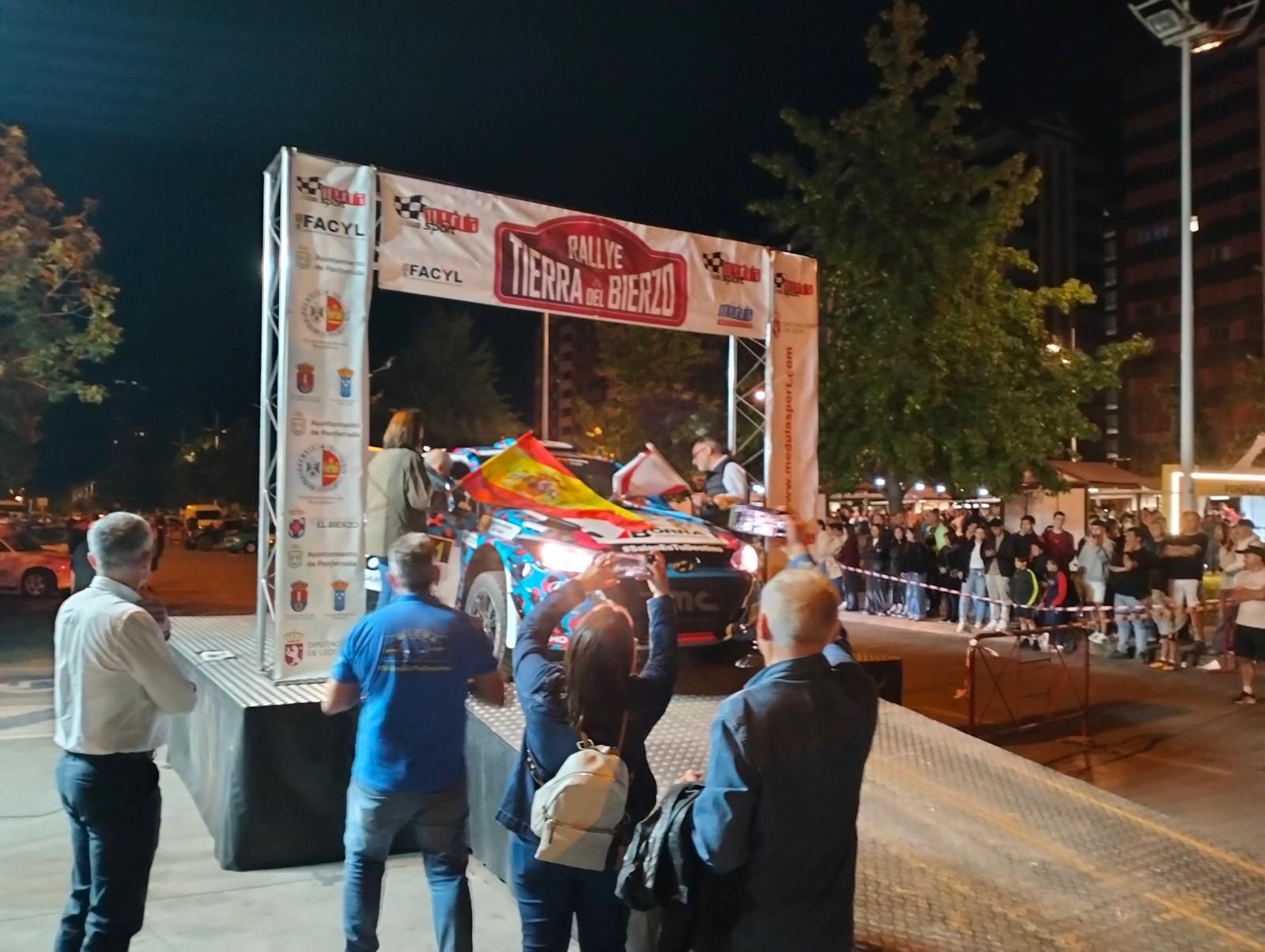 En imágenes: Así fue el triunfo de los salenses Borra y Fernández en el rally del Bierzo