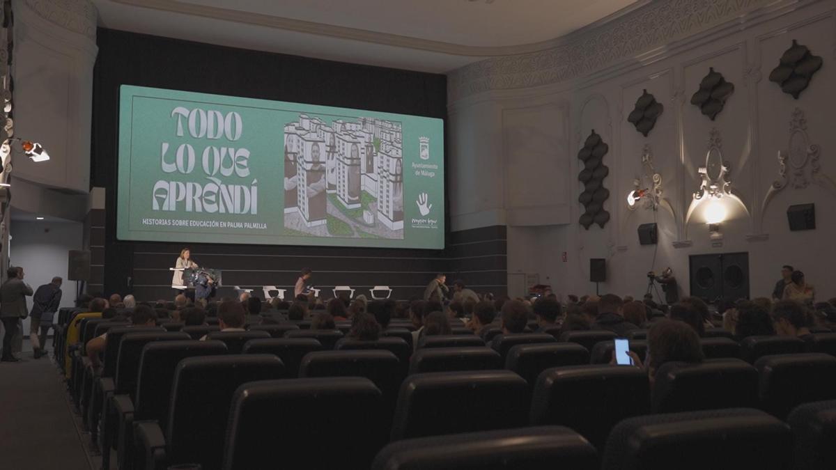 Presentación del documental 'Todo lo que aprendí', en el Cine Albéniz