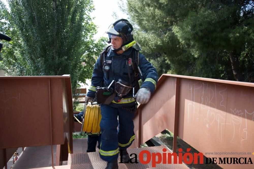 Simulacro de emergencia del Área IV de Salud