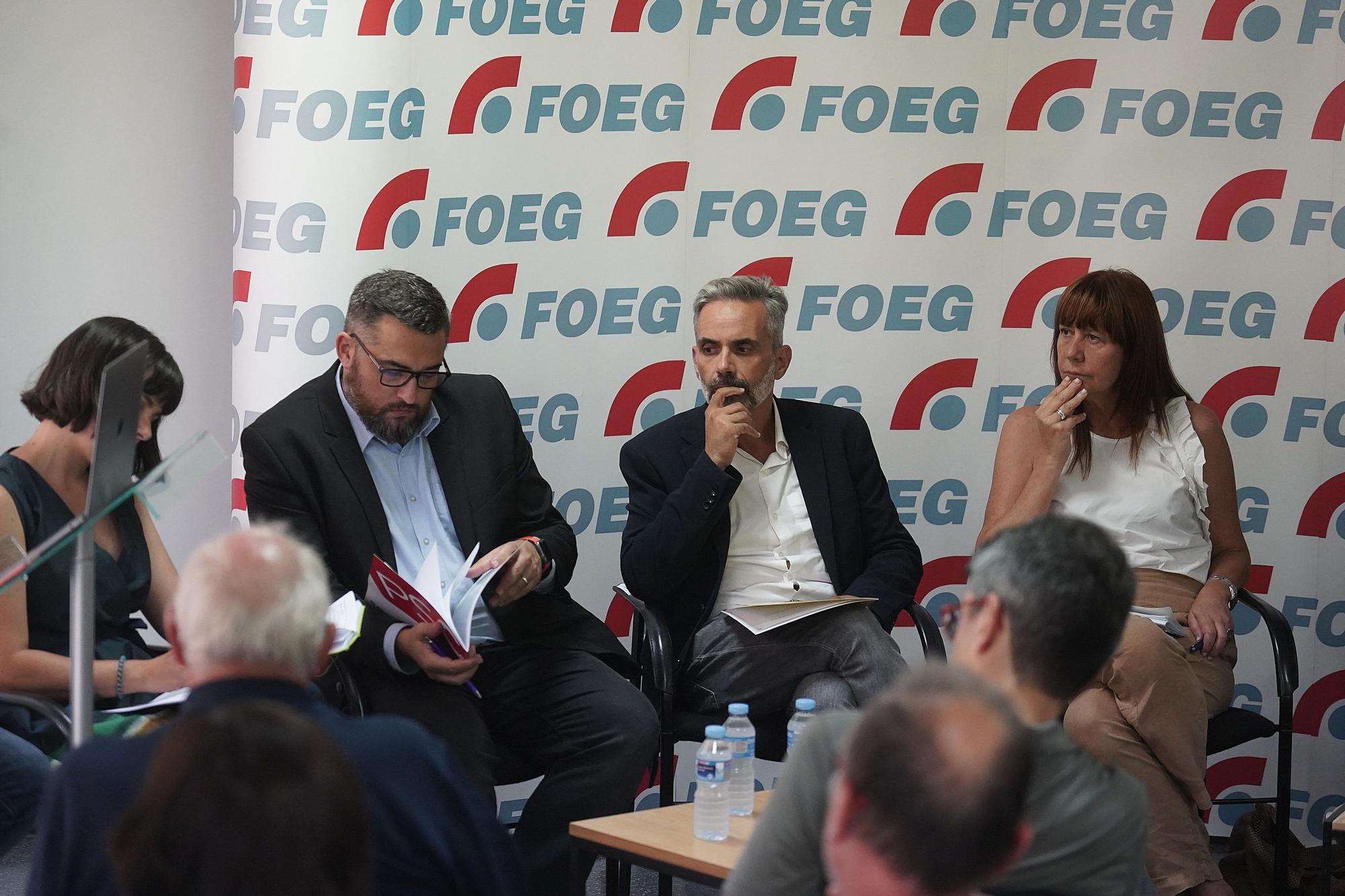 Les millors imatges del debat electoral organitzat oer la FOEG