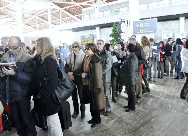 La huelga en el Aeropuerto de Zaragoza