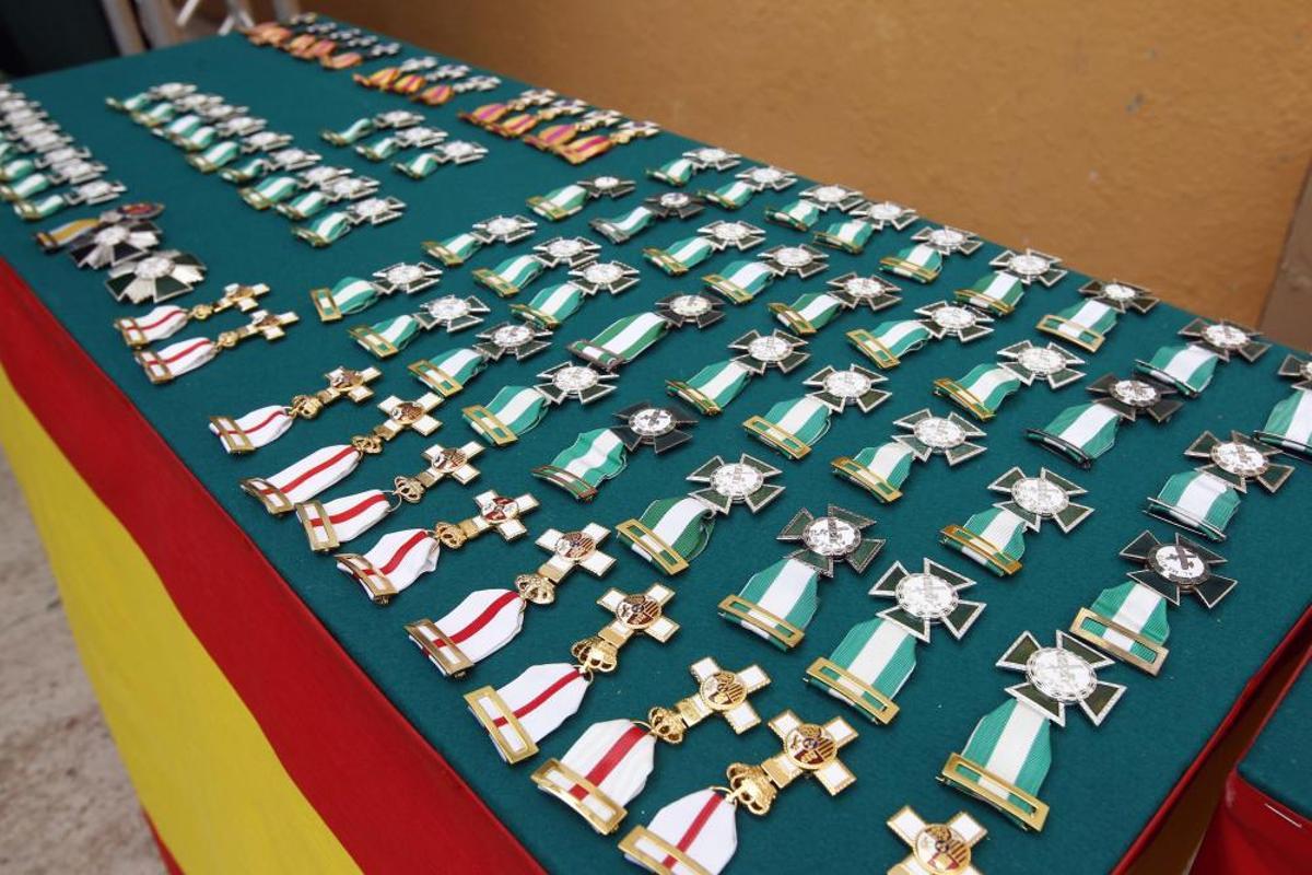Celebración en Valencia del Día de la Guardia Civil