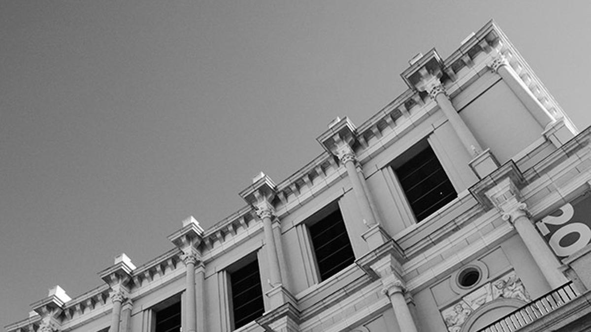 Fachada del Teatro Real de Madrid