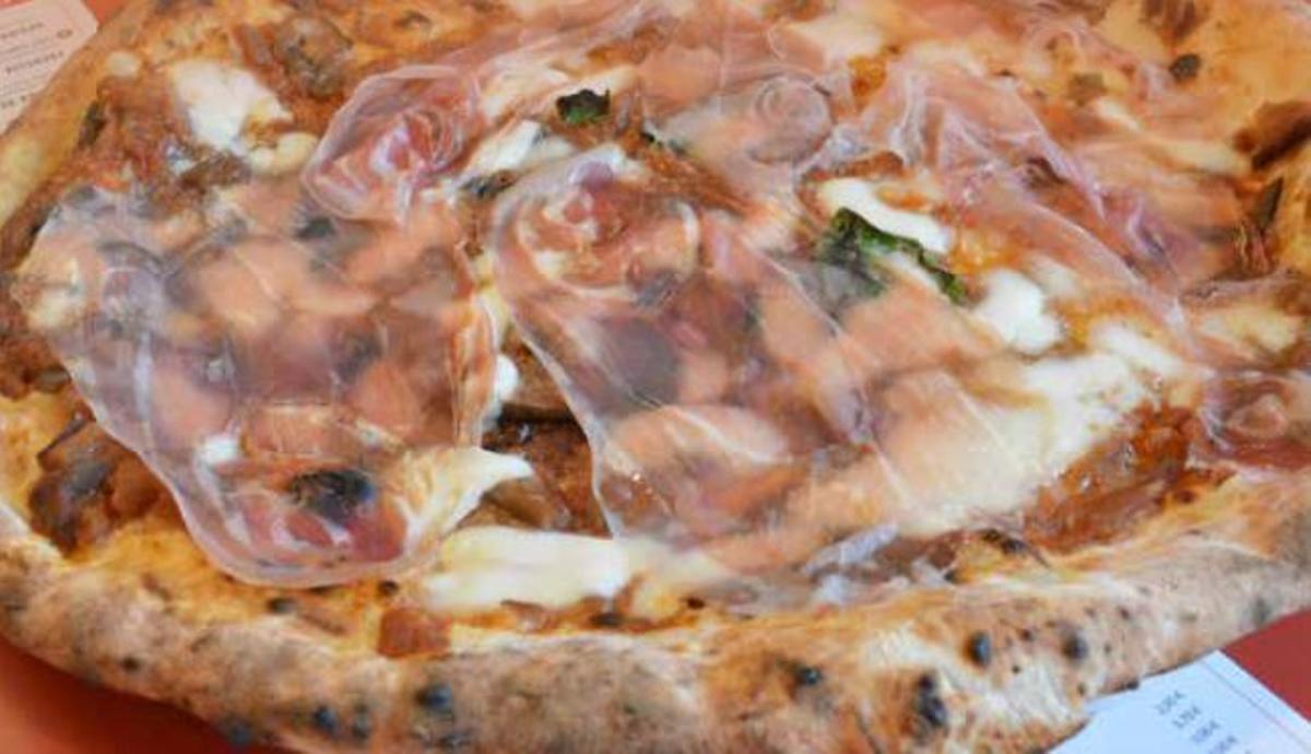 Una de las pizzas de Pizzería Nap