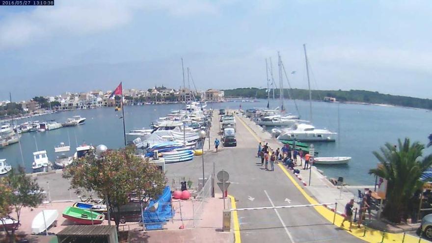 Viel Sonne und ein paar Wolken am Freitagvormittag (27.5.) in Portocolom