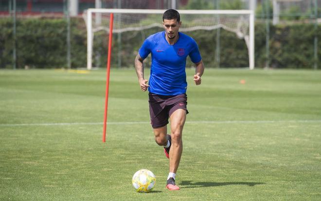 El primer entreno del FC Barcelona B