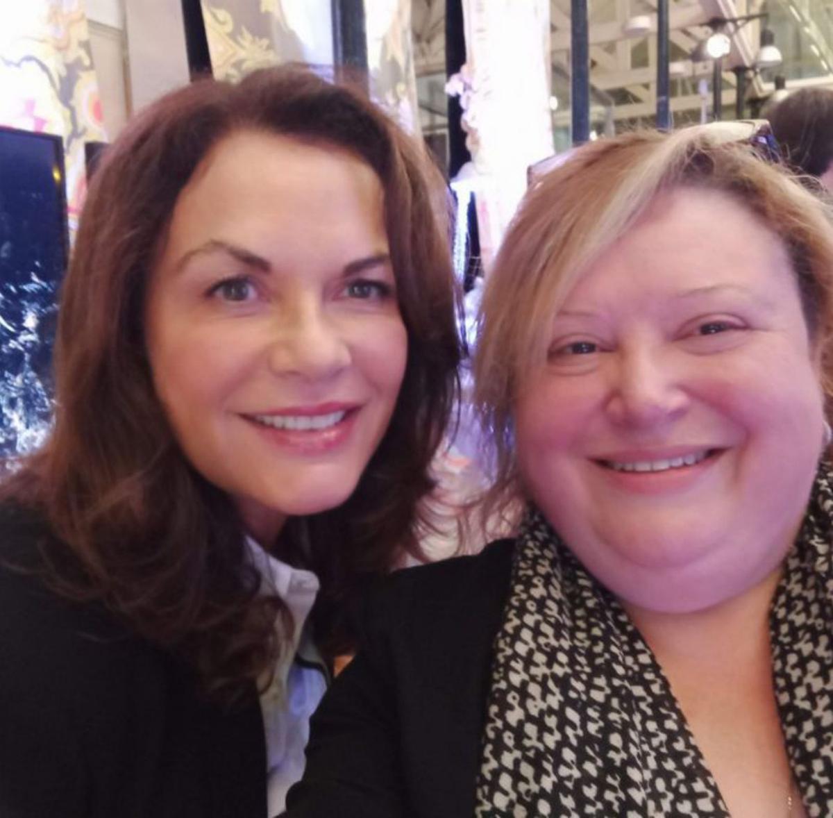 Begoña Panea y Valerie Álvarez.  | LNE