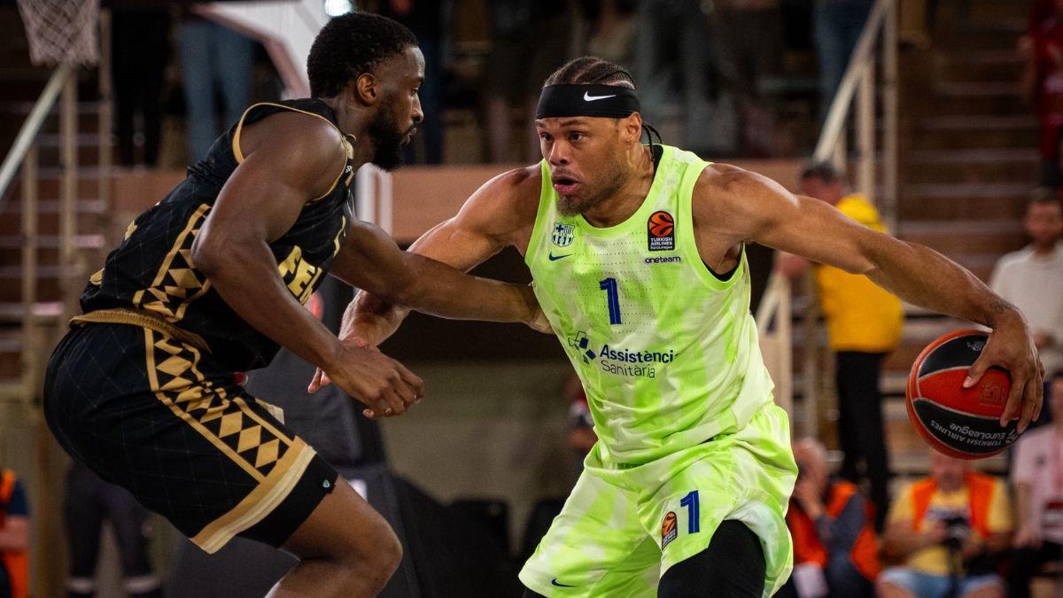 Justin Anderson lideró al Barça en el pimer cuarto.
