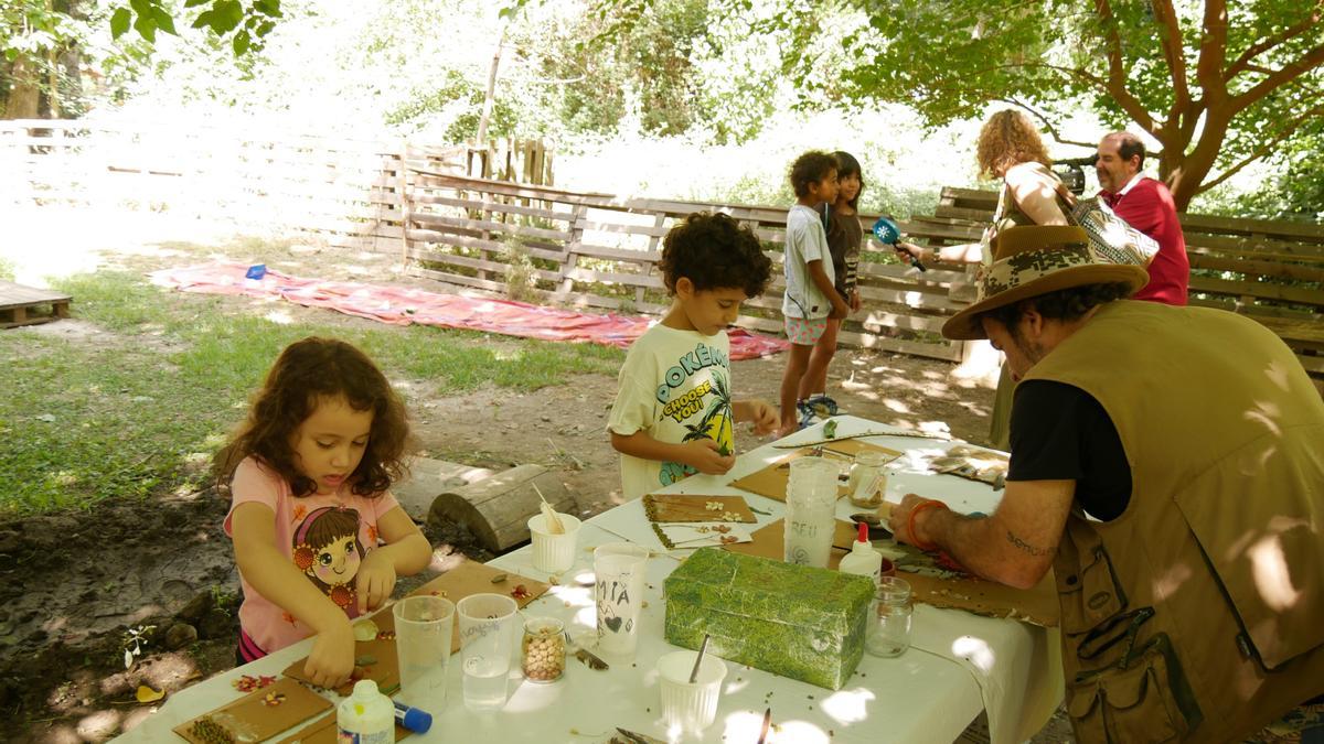 Actividades con niños en la iniciativa de Cinenido.