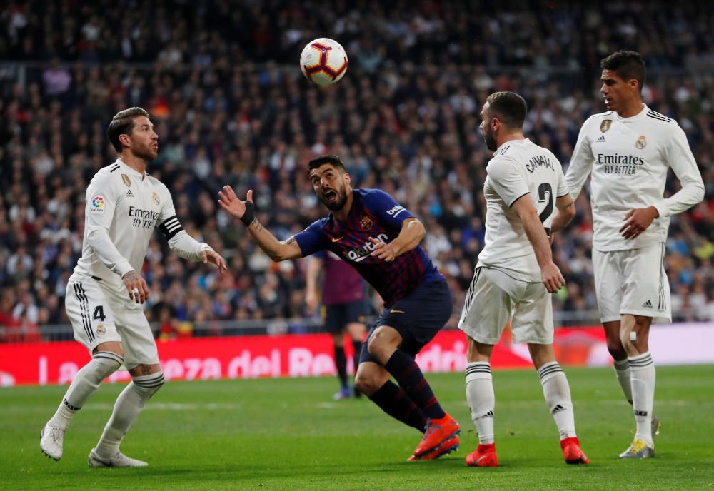 Les imatges del Madrid - Barça (0-1)