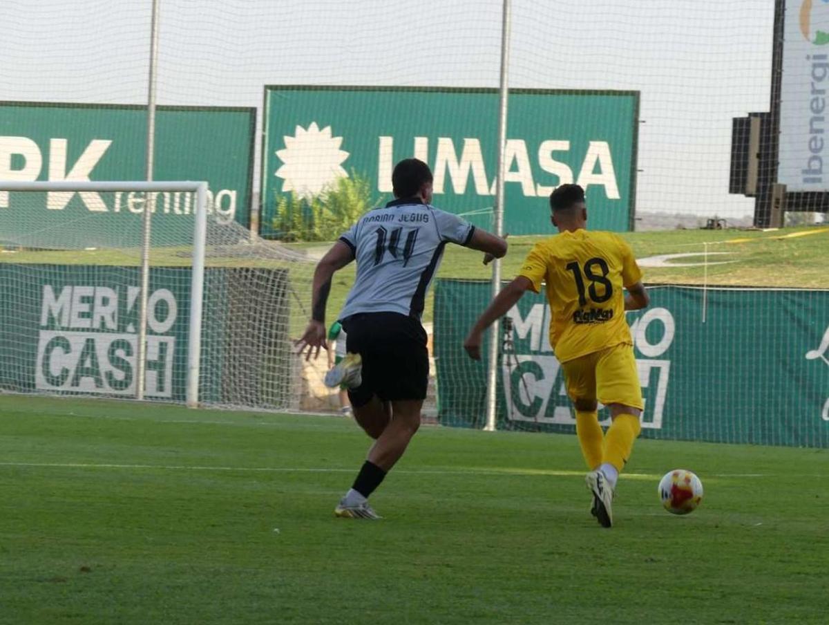 Imagen del partido que enfrentó al CD Toledo y al CD Guadalajara en Copa Federación